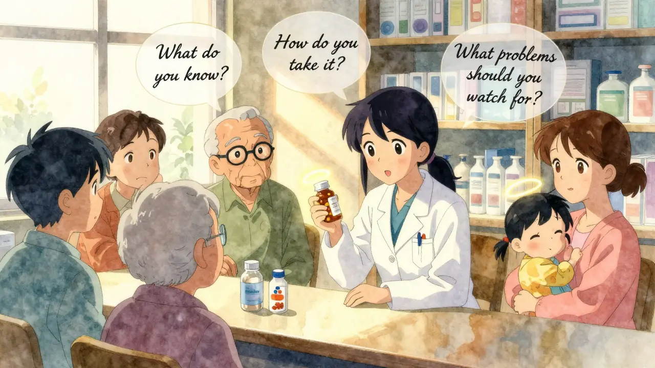 Pharmacist Counseling Scripts: Training Materials for Generic Patient Talks